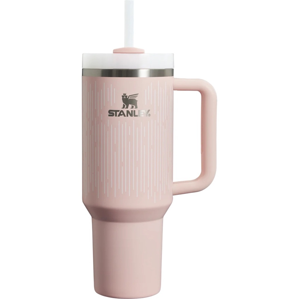 Stanley The Quencher H20 Flowstate Tumbler 40oz limited edition Soft Rain Bloom